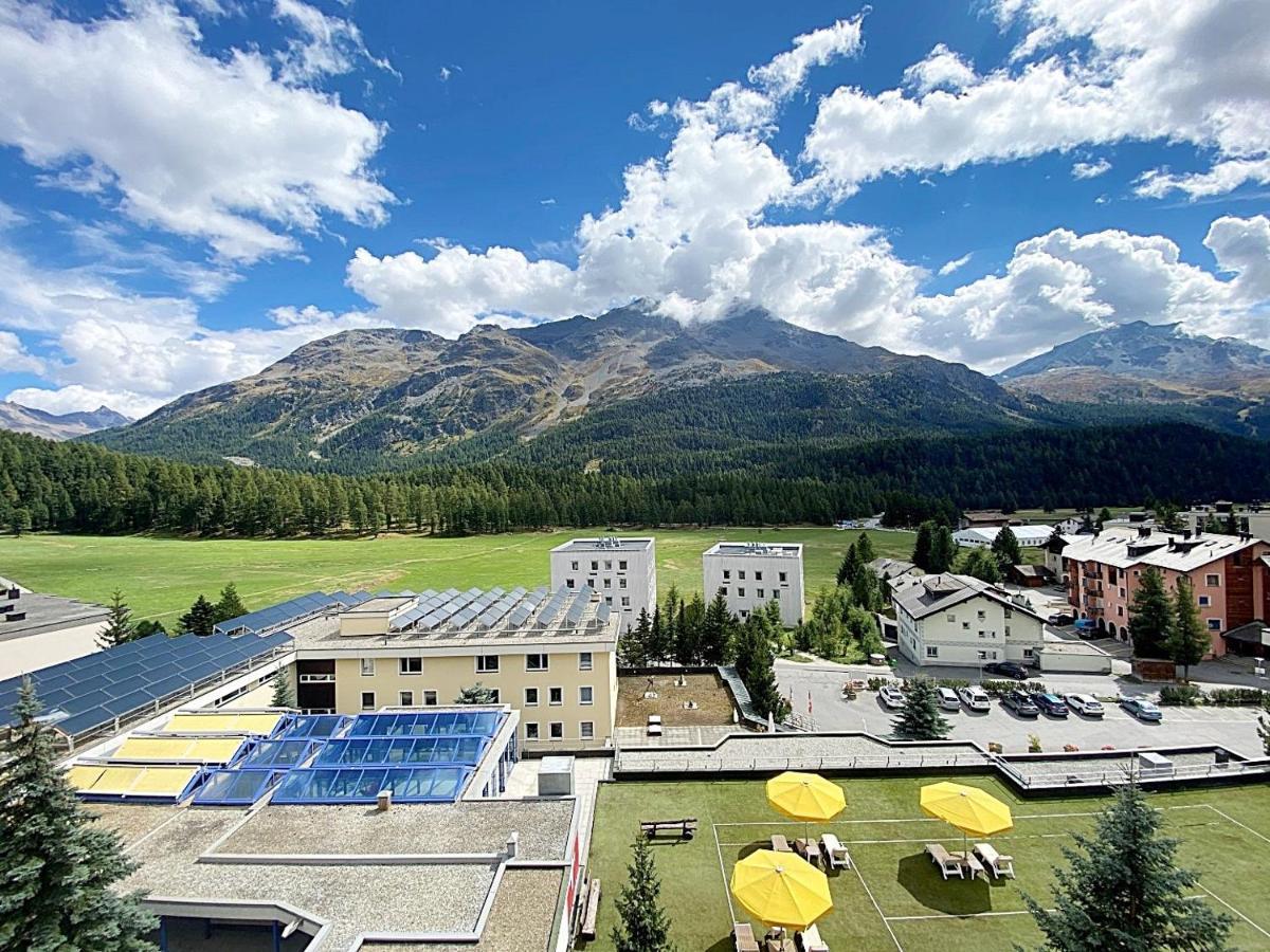 42M2 Alpenschick Mit Balkon, Ausblick, Pool - E405 Διαμέρισμα Σεντ Μόριτζ Εξωτερικό φωτογραφία