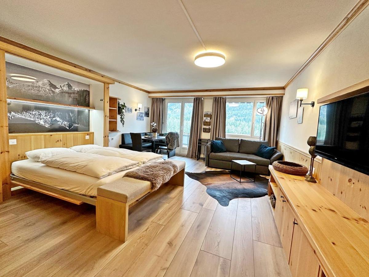 42M2 Alpenschick Mit Balkon, Ausblick, Pool - E405 Διαμέρισμα Σεντ Μόριτζ Εξωτερικό φωτογραφία