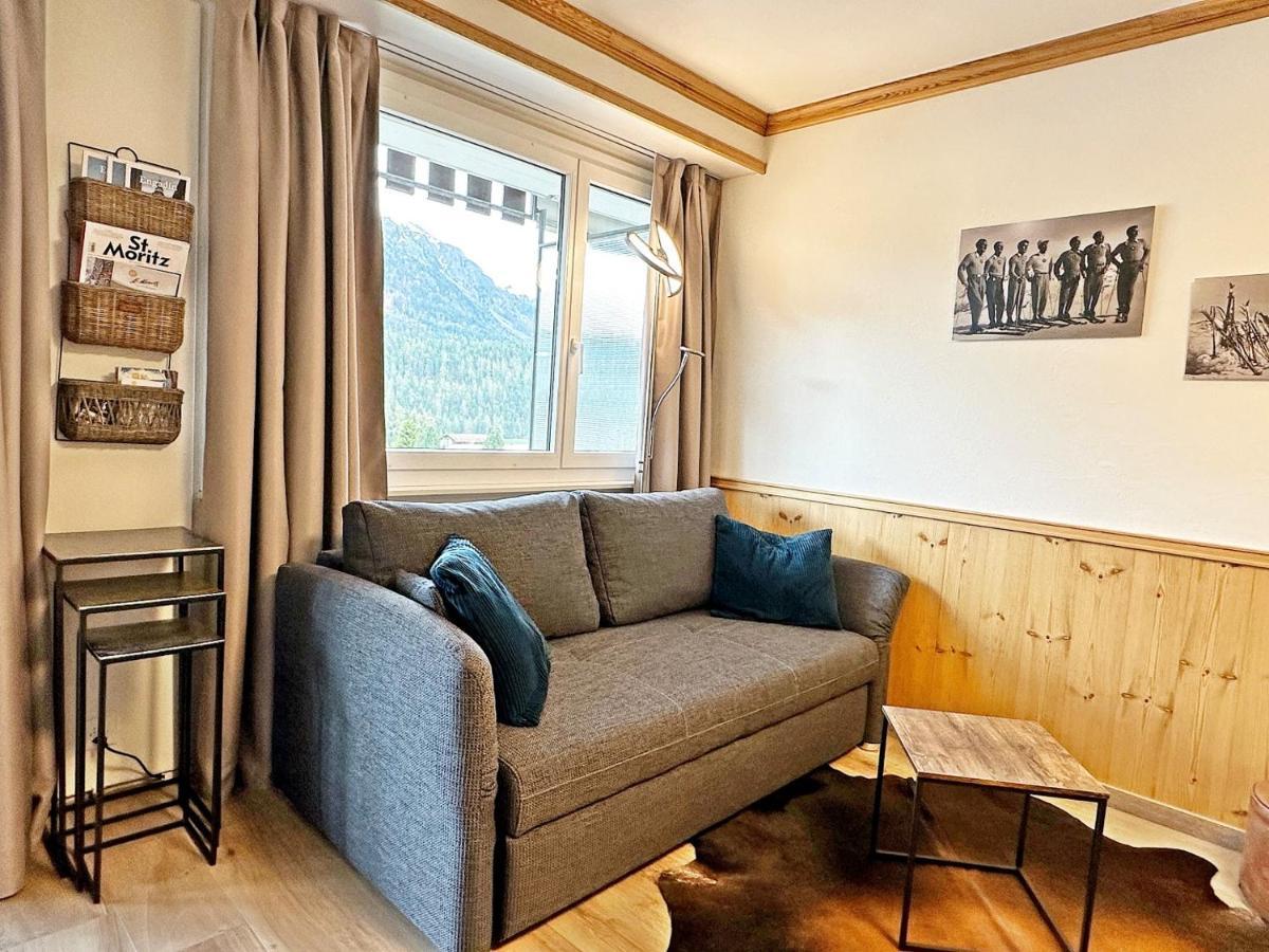 42M2 Alpenschick Mit Balkon, Ausblick, Pool - E405 Διαμέρισμα Σεντ Μόριτζ Εξωτερικό φωτογραφία